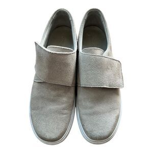 Vince Women’s Cage Suede Tan Platform Sneakers Shoes Sz 9